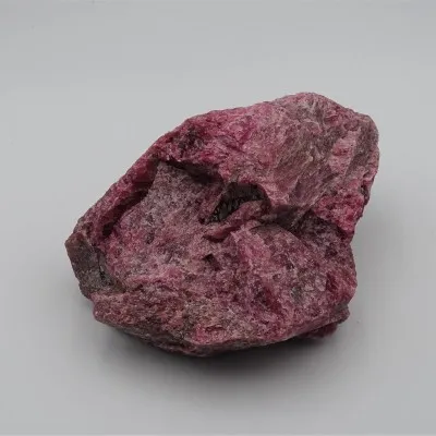 Rhodonite 486g raw mineral Brazil