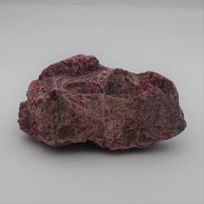 Rhodonite 396g raw mineral Brazil