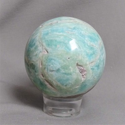 Aragonite blue - sphere 322g Afghanistan