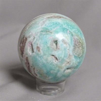 Aragonite blue - sphere 379g Afghanistan