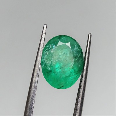 Natural cut emerald 3,67 ct, Zambia