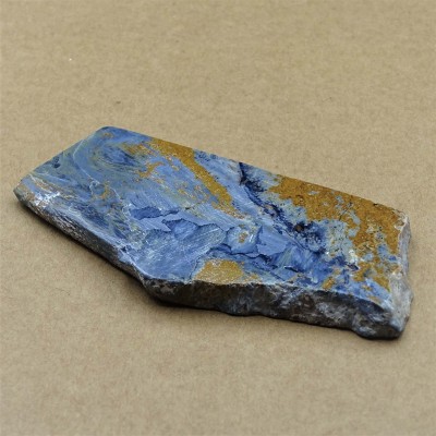 Pietersite mineral polished plate 30g, Nambia