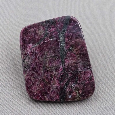 Eudialyte polished plate 28,2g, Russia