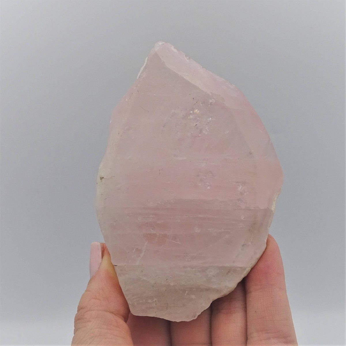 Morganite natural crystal collection piece 222g, Afghanistan