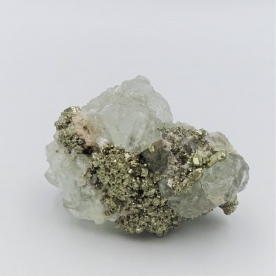 Fluorit kombinace s pyritem 73g, Peru