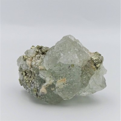 Fluorit-Kombination mit Pyrit 73g, Peru