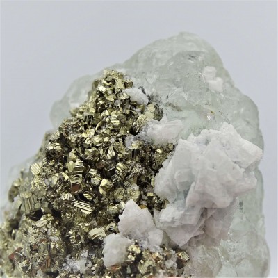 Fluorit kombinace s pyritem 121g, Peru