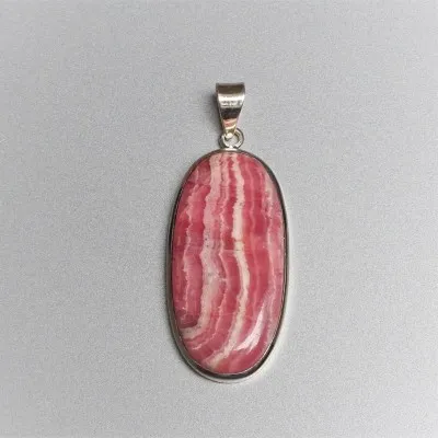 Rhodochrosite pendant 20.3g, Argentina
