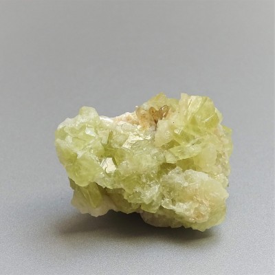 Brazilianite crystals in druse 37.7g, Brazil