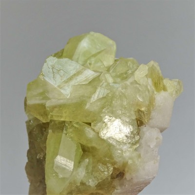 Brazilianite crystals in druse 71.7g, Brazil