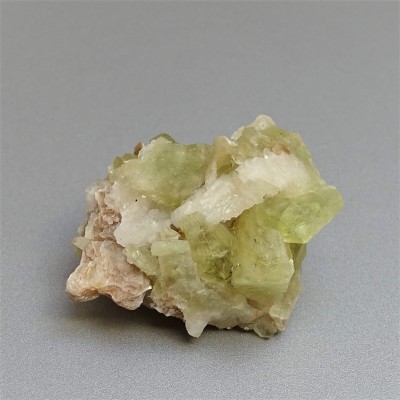 Brazilianite crystals in druse 33.3g, Brazil