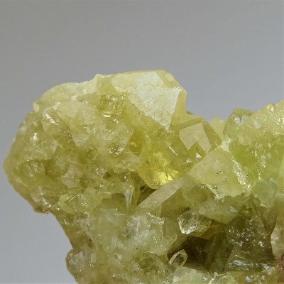 Brazilianite crystals in druse 42.3g, Brazil