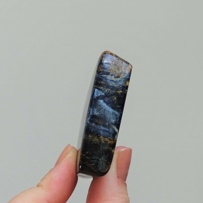 Pietersit polished natural mineral 60.5g, Namibia