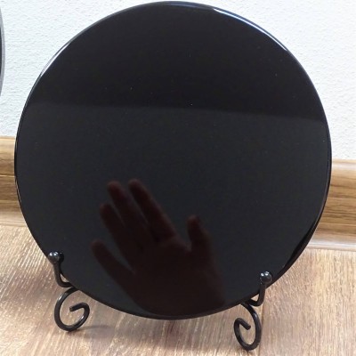 Obsidian mirror - 24cm, Mexico