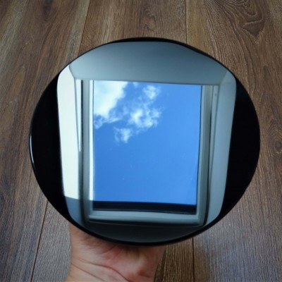 Obsidiánové zrcadlo - 24cm, Mexiko