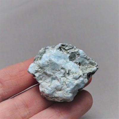 Larimar raw natural mineral 27.6g, Dominican Republic