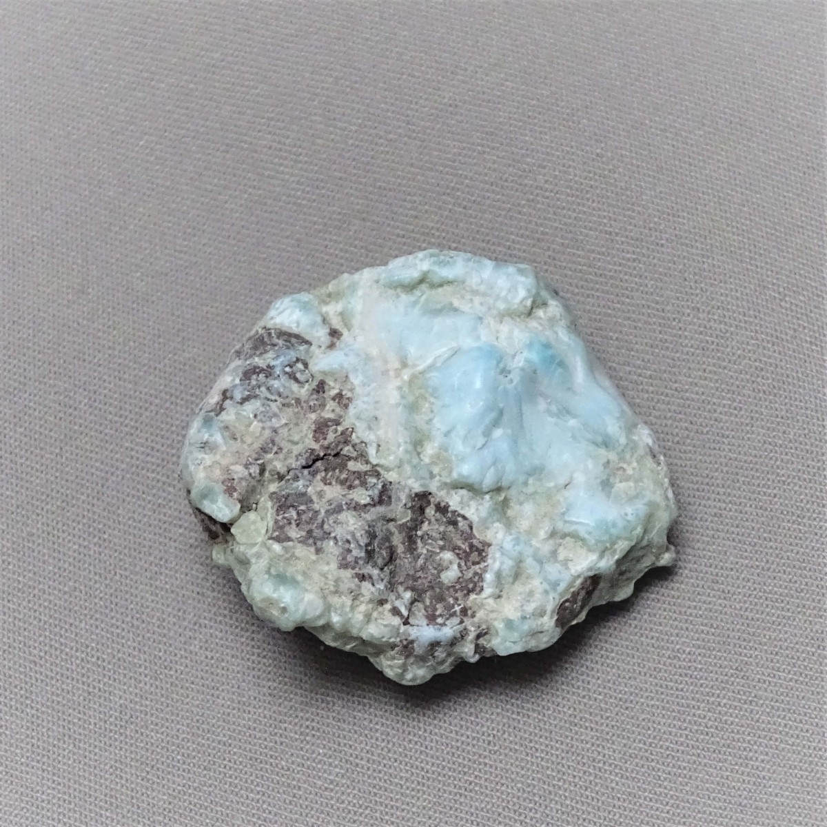 Larimar raw natural mineral 23.4g, Dominican Republic