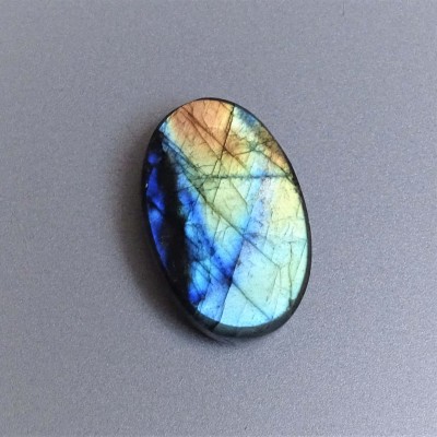 Labradorit Cabochon 10g, Madagaskar