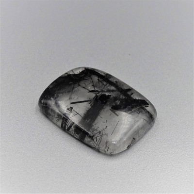 Crystal with black rutile cabochon 12.4g, Brazil