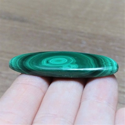 Malachit-Cabochon 11,9g, Kongo