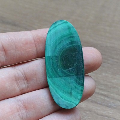 Malachit-Cabochon 11,9g, Kongo