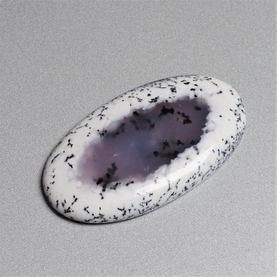 Dendritic opal (merlinite) cabochon 14.2g, Madagascar