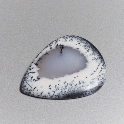 Dendritic opal (merlinite) cabochon 16.5g, Madagascar