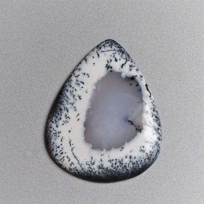 Dendritic opal (merlinite) cabochon 16.5g, Madagascar