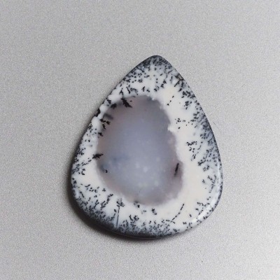 Dendritic opal (merlinite) cabochon 16.5g, Madagascar