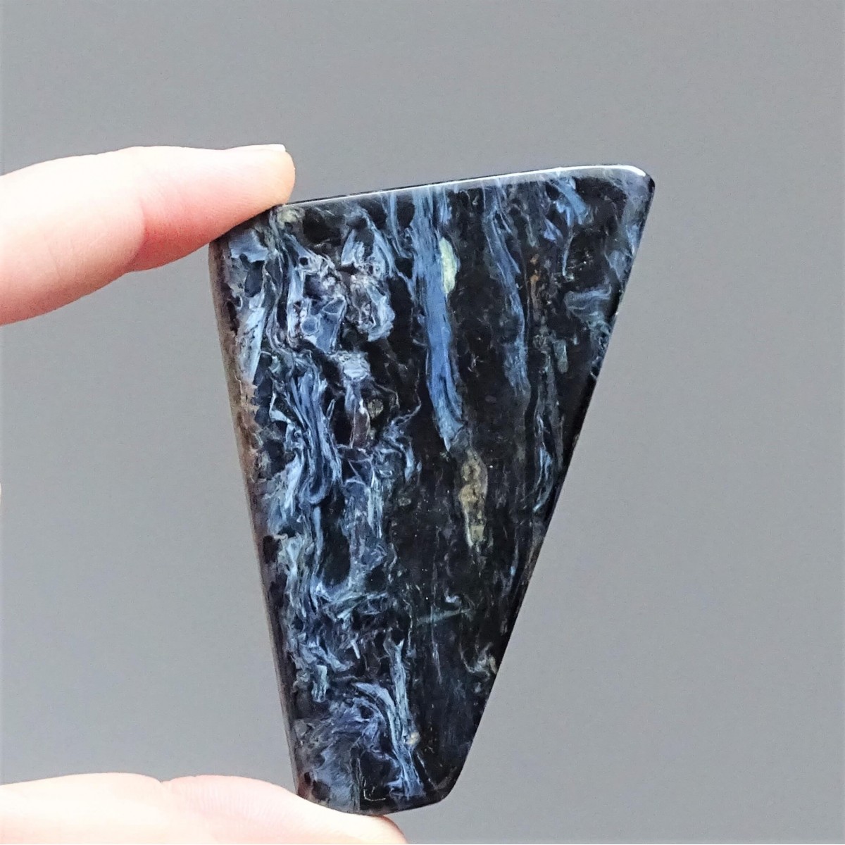 Pietersit polished natural mineral 70.1g, Namibia