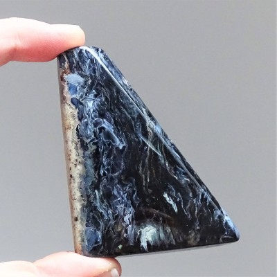 Pietersit polished natural mineral 70.1g, Namibia