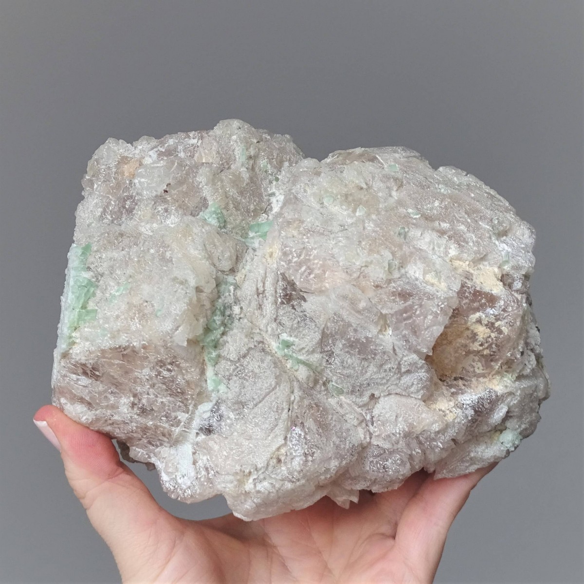 Pollucite rare collection mineral 2576g, Afghanistan