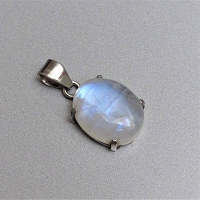 Moonstone pendant in silver 6.1g, top quality