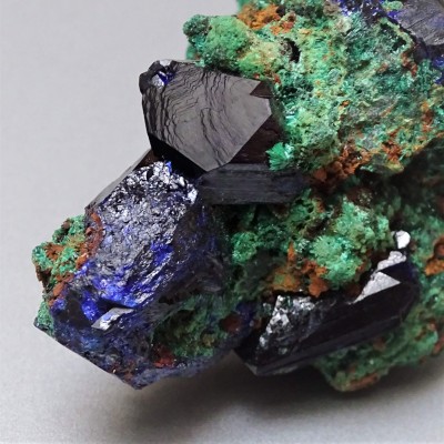 Azurite crystals in rock 137g, Morocco
