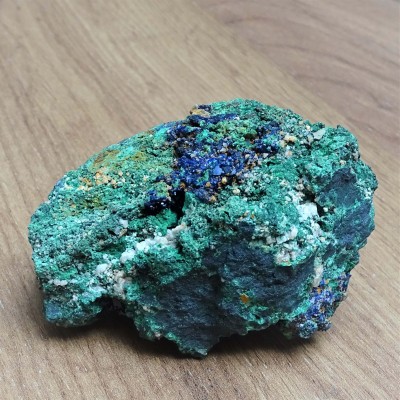 Azurite crystals in rock 269g, Morocco