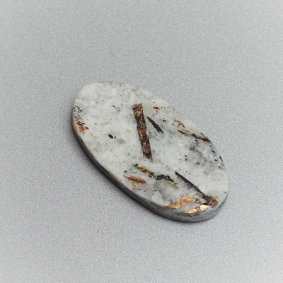 Astrophyllit-Cabochon, natürliches, unpoliertes Mineral 9,5g, Russland