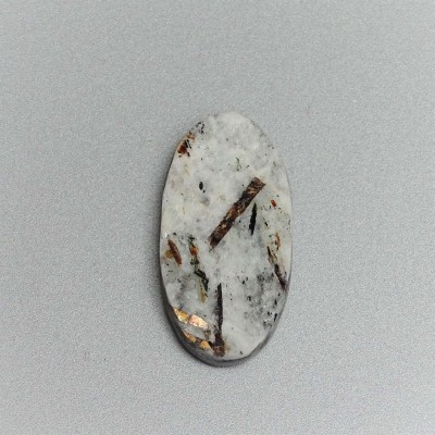 Astrophyllite cabochon natural unpolished mineral 9.5g, Russia