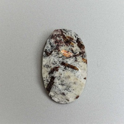 Astrophyllite cabochon natural unpolished mineral 22.2g, Russia