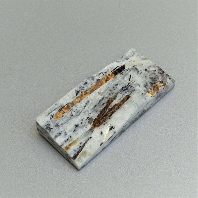 Astrophyllit-Cabochon, natürliches, unpoliertes Mineral 15g, Russland