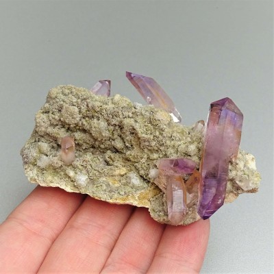 Amethyst natürliche Kristalle 53g, Mexiko