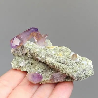 Amethyst natürliche Kristalle 53g, Mexiko