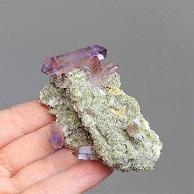 Amethyst natürliche Kristalle 53g, Mexiko