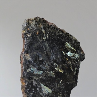 Nuummite polished 529g, Greenland, unique rare collection piece