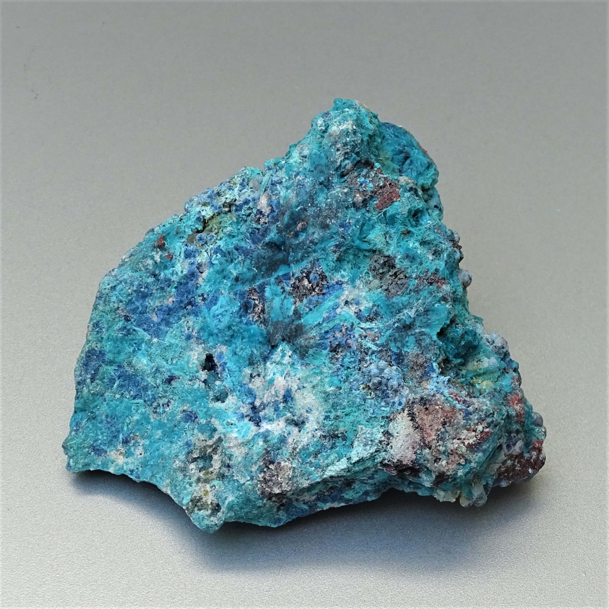 Shattuckit, Chrysokol, Malachit-Rohmineral 167,5g, Namibia