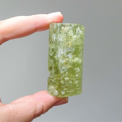 Heliodor natural crystal 71.84g, certificate, Brazil