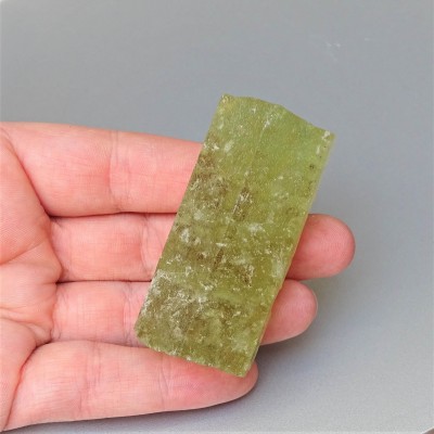 Heliodor natural crystal 71.84g, certificate, Brazil