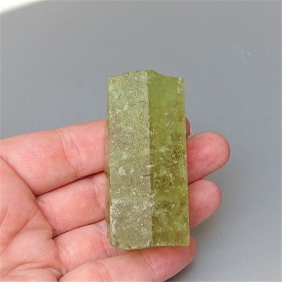 Heliodor natural crystal 71.84g, certificate, Brazil