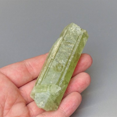 Heliodor natural crystal 68.64g, certificate, Brazil