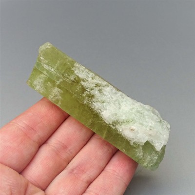 Heliodor natural crystal 68.64g, certificate, Brazil