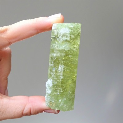 Heliodor natural crystal 94.30g, certificate, Brazil